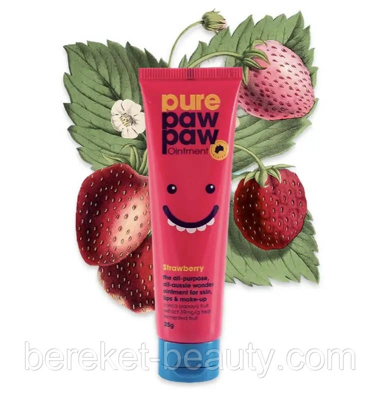 Бальзам для губ Pure Paw Paw Ointment (Strawberry) 25g