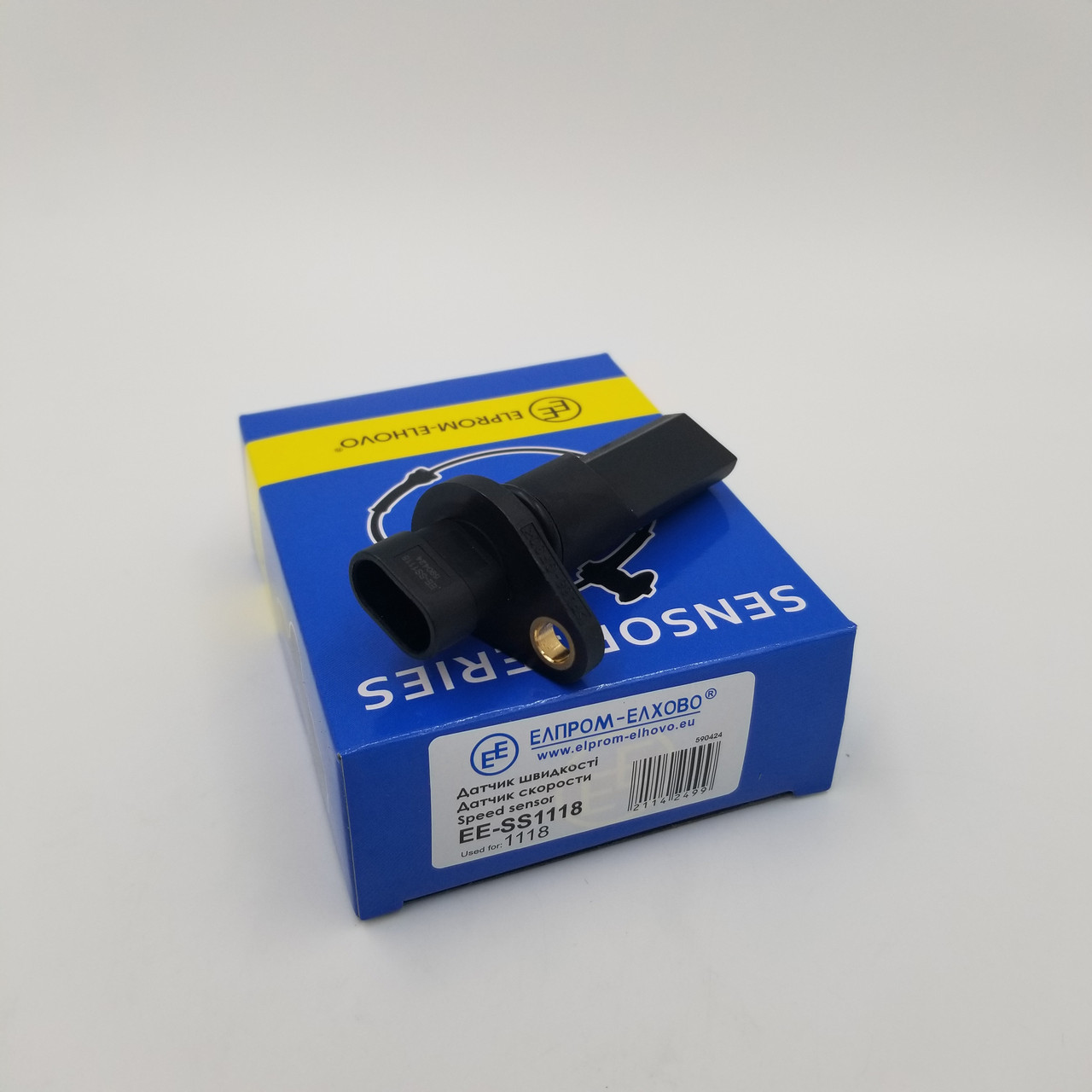 Датчик швидкості ВАЗ 1118 (старого зразка, скошений, 1.6 8кл) Elprom-Elhovo Болгарія 1118-3843010