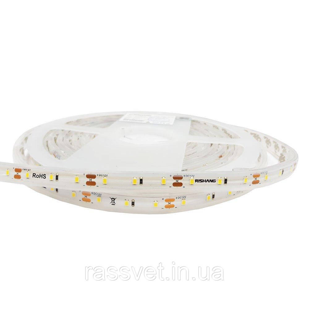LED стрічка RISHANG 60-2835-24V-IP67 5.5W 400Lm 4000K 5м (RN3060TC-B-NW)