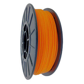 PLA філамент нитка пластик для 3D друку Pochatok Filament 1,75 мм Помаранчевий Люмінесцентний