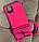 Силіконовий чохол для iPhone 11 Pro Max - Rope Strap Color case, Raspberry, фото 3