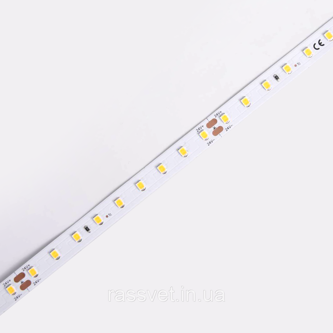 LED стрічка COLORS 180-2835-24V-IP20 8.7W 1870Lm 4000K 5м (D8180-24-10mm-NW)