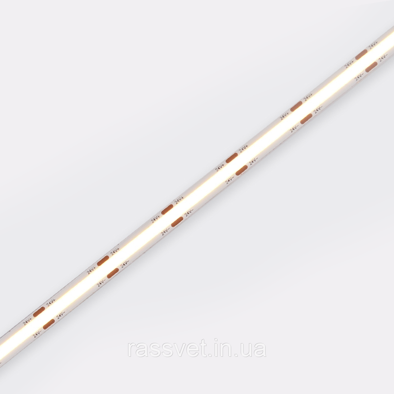LED стрічка COLORS COB-24V-IP20 8W 640Lm 3000K 5м (DF6-24V-8mm-WW)