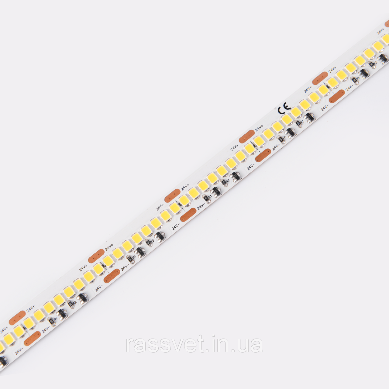 LED стрічка COLORS 256-2835-24V-IP20 34W 4800Lm 4000K 2.5м (DS8256-24V-12mm-NW)