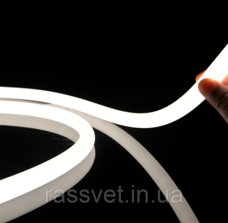 Гнучкий неон COLORS 24V IP65 14.4W 800Lm 3000K 5м (NNR18-WW), фото 1