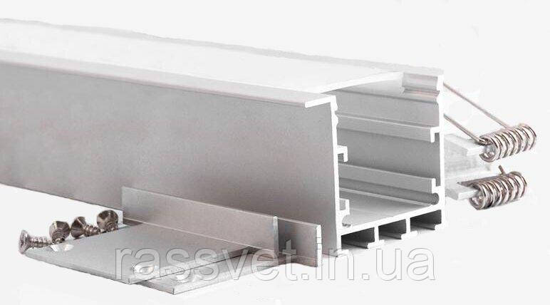 LED-профіль врізний, 2 метра (ЛСВ35_2)
