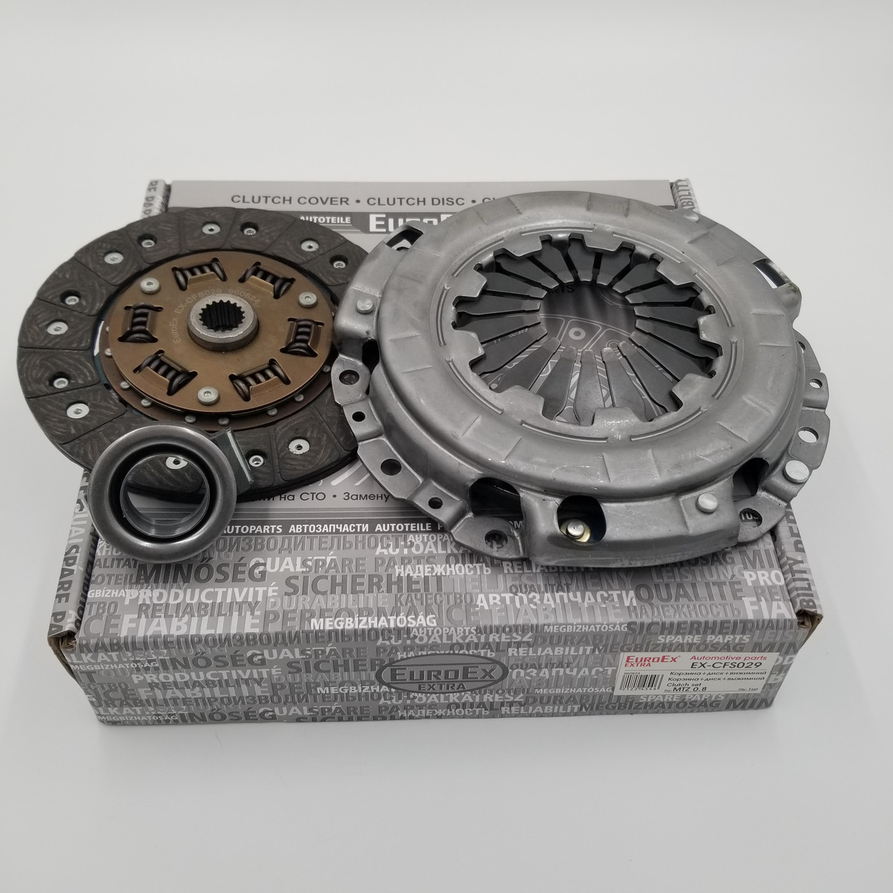Зчеплення в зборі Матіз 0.8 (корзина+диск+вичавний) EuroEx Угорщина 96249465, 96563582, 96564141, фото 1