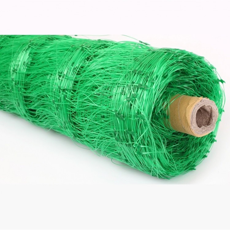 Сітка шпалерна Intermas садова для рослин та овочів захисна комірки 15х17 см рулон 1.7х500 м Зелений, фото 1