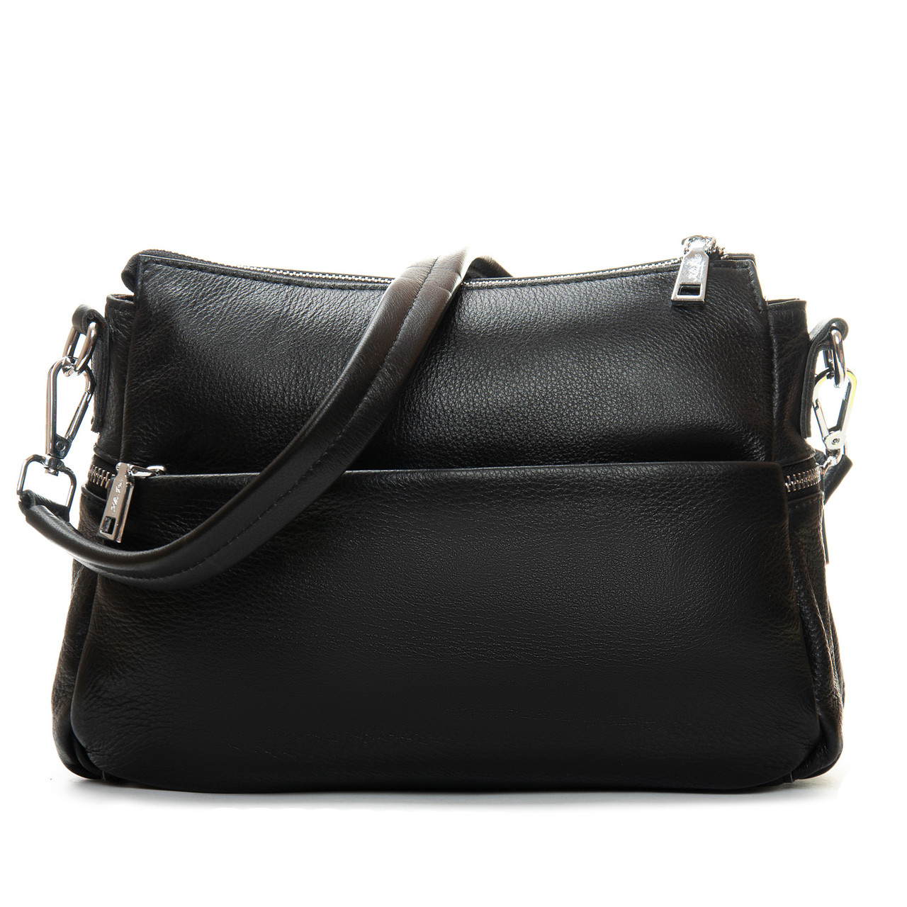 Сумка жіноча шкіряна через плече ALEX RAI 2048-9 black, фото 1