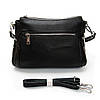 Сумка жіноча шкіряна через плече ALEX RAI 2048-9 black, фото 4