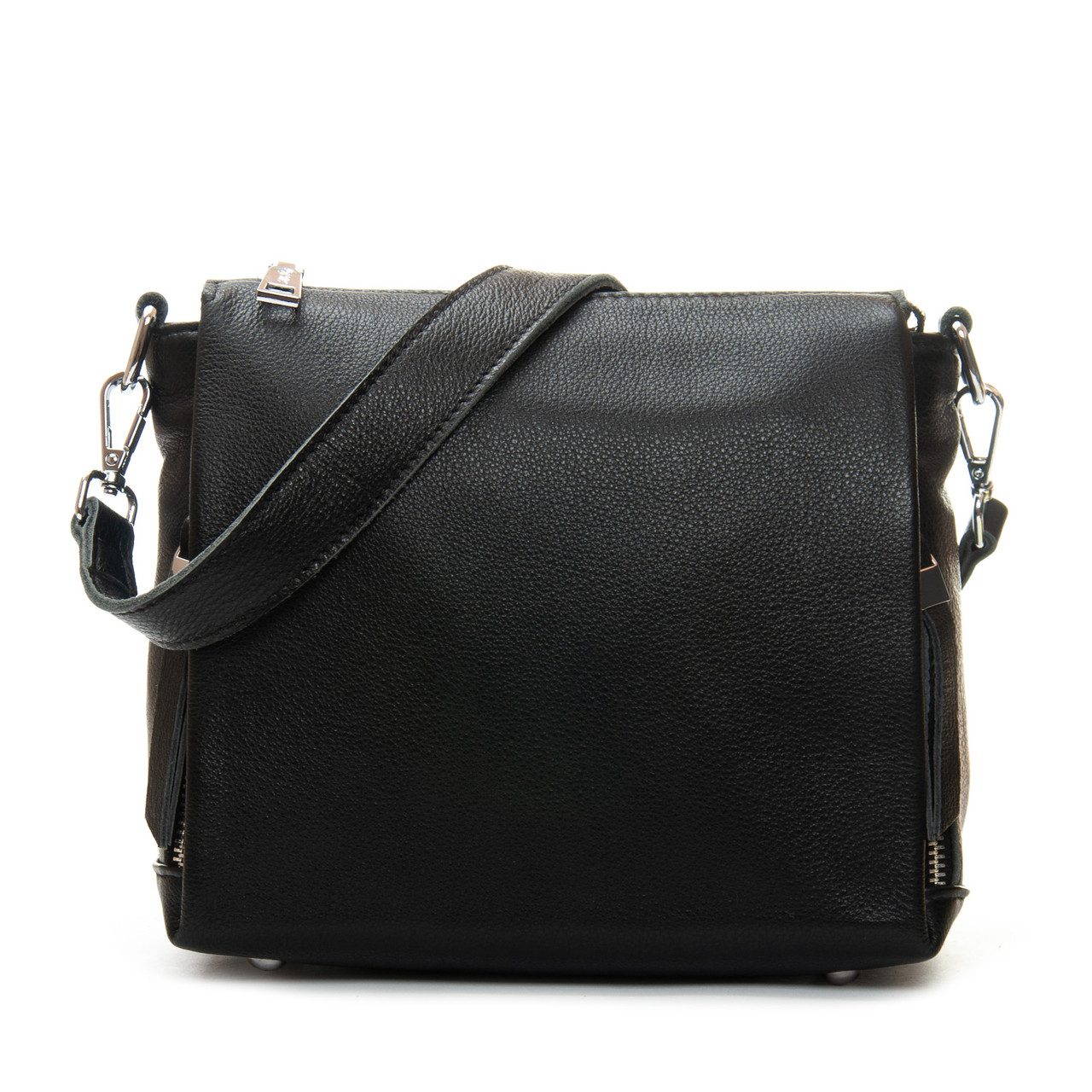 Сумка жіноча шкіряна через плече ALEX RAI 8942-9 black, фото 1