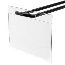 Цінникотримачі до гаку. Тримачі для блістерів