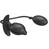 Анальна пробка Pretty Love Hanson Anal Plug Black, фото 4