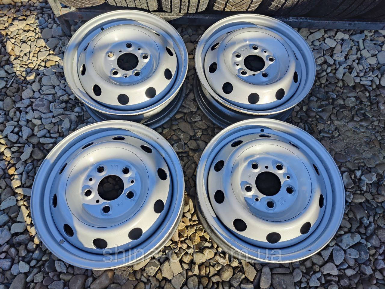 Металеві диски 5.130 r16 6j et68 dia78.1 Fiat Ducato/Peugeot Boxer/Mercedes-Benz Sprinter
