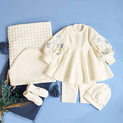 Крижма та костюм для хрещення дівчинки Розмай