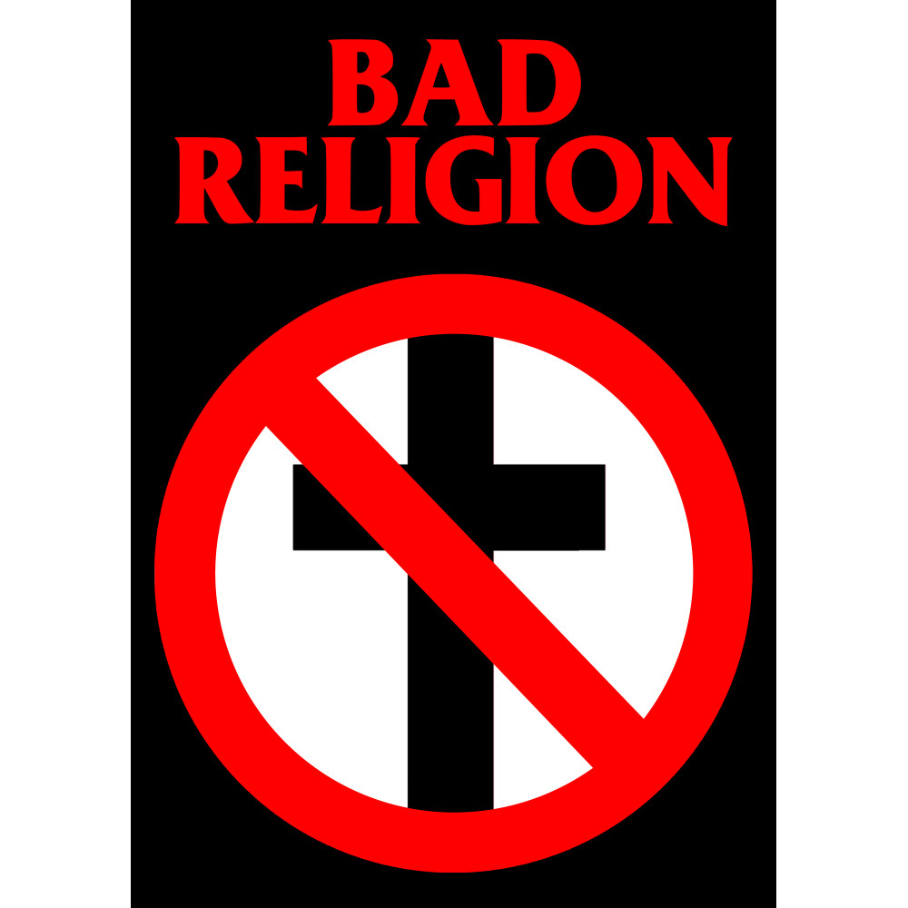 Плакат Bad Religion (Stop Cross), фото 1