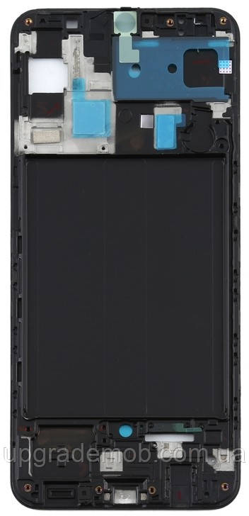 Рамка дисплея Samsung A505 Galaxy A50 чорна, фото 1