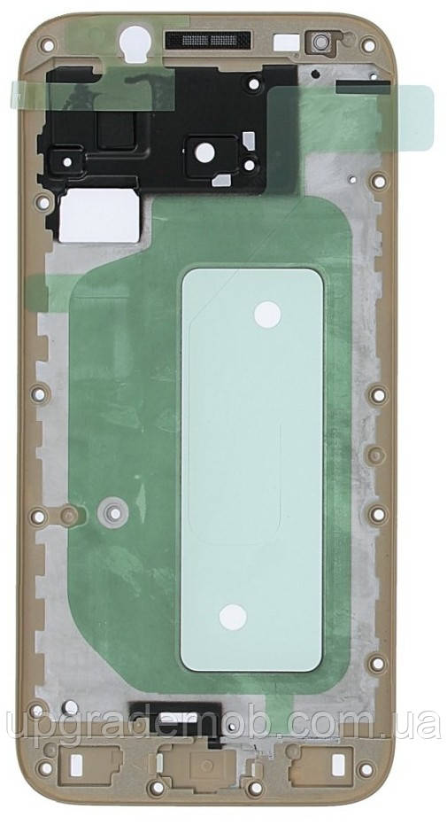 Рамка дисплея Samsung J530 Galaxy J5 2017 золота, фото 1
