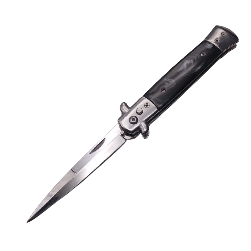 Ніж викидний PA50-1H Чорний, фото 1