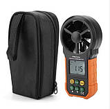 Анемометр PeakMeter PM6252A (0,40-30,00 м/с) з функцією вимірювання об'ємної витрати повітря 99990 м3/м, фото 8