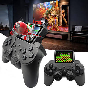Приставка з екраном 2.4 дюйма та джойстиком Gamepad S10 Ігрова приставка на акумуляторі