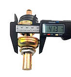 Каретка під клин ( Мінська). Вал із різзю каретка бубон. Каретка для велосипеда в зборі, фото 5