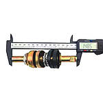 Каретка під клин ( Мінська). Вал із різзю каретка бубон. Каретка для велосипеда в зборі, фото 4