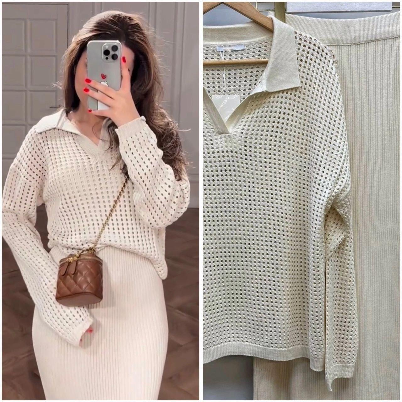 Елегантний костюм зі спідницею, фото 1