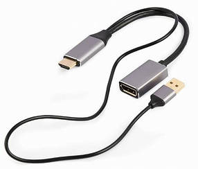 Перехідник Cablexpert A-HDMIM-DPF-02 HDMI на DisplayPort