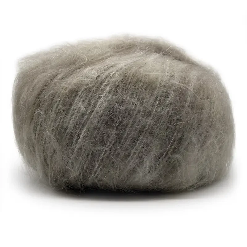 Пряжа Mohair Color/Мохер Колор, тауп 891, Mondial, фото 1