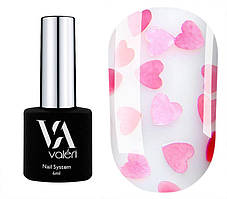 Valeri фінішне покриття (топ) для гель-лаку Top Love Is, 6 мл (pink)