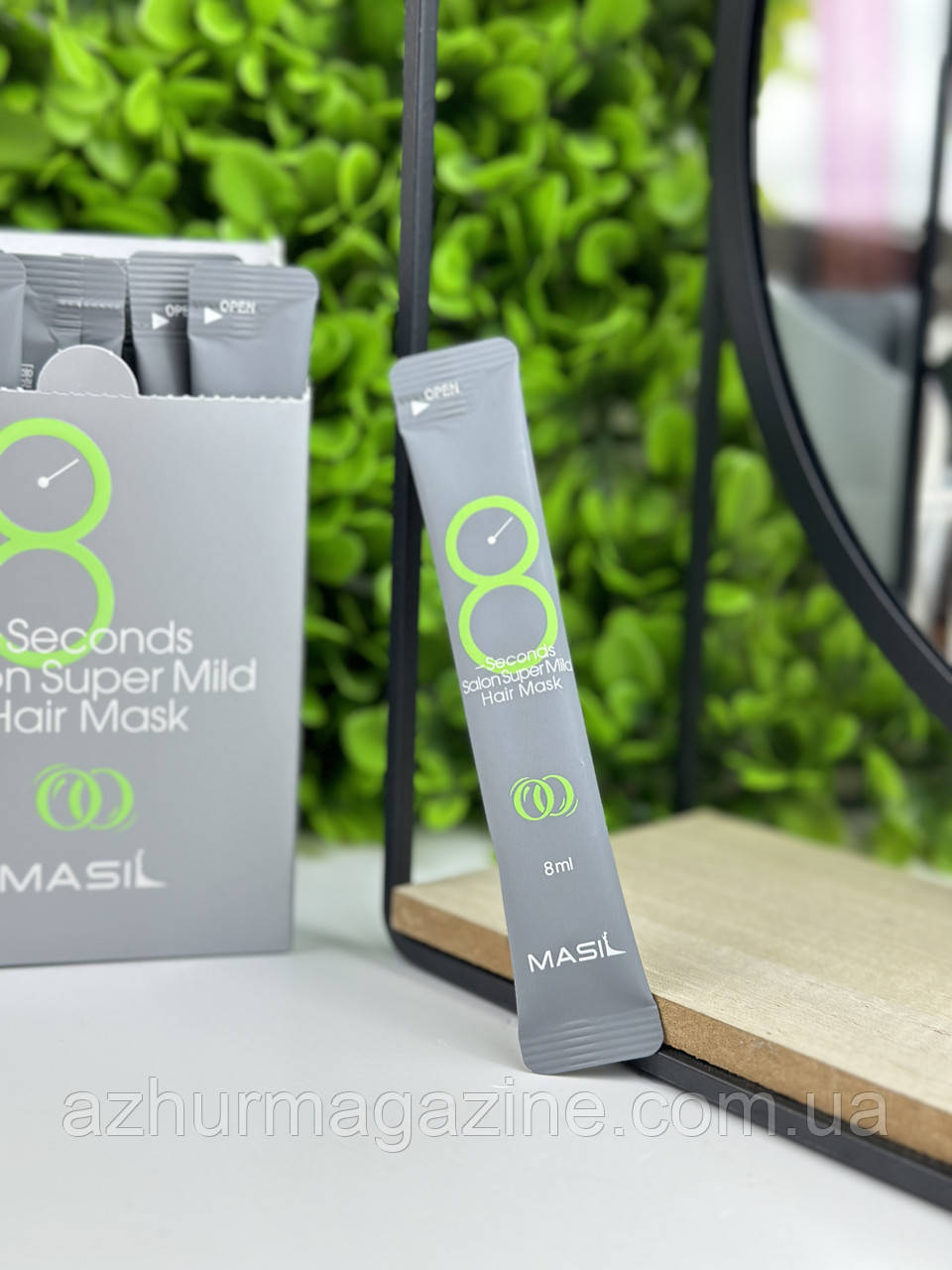 Відновлююча маска-філер для ослабленого волосся Masil 8 Seconds Salon Super Mild Hair Mask 8 мл