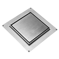 Трап для душу точковий 90 мм. McAlpine CD150-90-B візерунок PLAIN