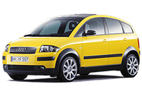 Хром накладки на пороги для Audi A2 2000-2005