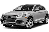 Хром накладки на пороги для Audi Q5 2017+