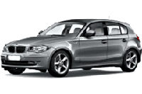 Хром накладки на пороги для BMW 1 E81 87 2004-2012
