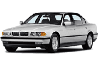 Килимки салону для BMW 7 E38 1994-2001