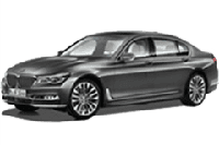 Хром накладки на пороги для BMW 7 G11 G12 2015+