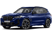 Хром накладки на пороги для BMW X3 M F97 2021+