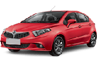 Дефлектори капоту (мухобійки) для Brilliance H230 2012+