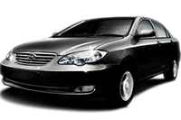 Хром накладки на пороги для Byd F3 2005-2013