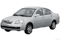 Накладки на арки (розширювачі арок) для Chery A5 2006+