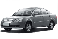 Накладки на арки (розширювачі арок) для Chery Alia 2006+