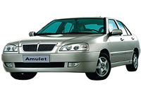 Хром накладки на пороги для Chery Amulet 2003+