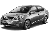 Хром накладки на пороги для Chery Bonus G4029 2013+