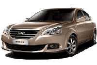 Хром накладки на пороги для Chery E5 2013+