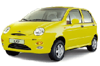 Хром накладки на пороги для Chery QQ 2003+