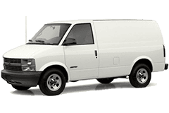 Дефлектори вікон (вітровики) для Chevrolet Astro 1995-2005