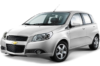 Дефлектори вікон (вітровики) для Chevrolet Aveo T255 Hatchback 2007-2011