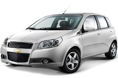 Дефлектори вікон (вітровики) для Chevrolet Aveo T255 Hatchback 2007-2011